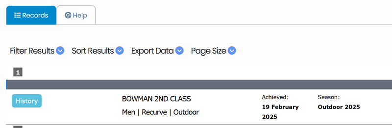 current classifications