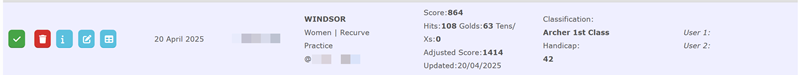 pending score
